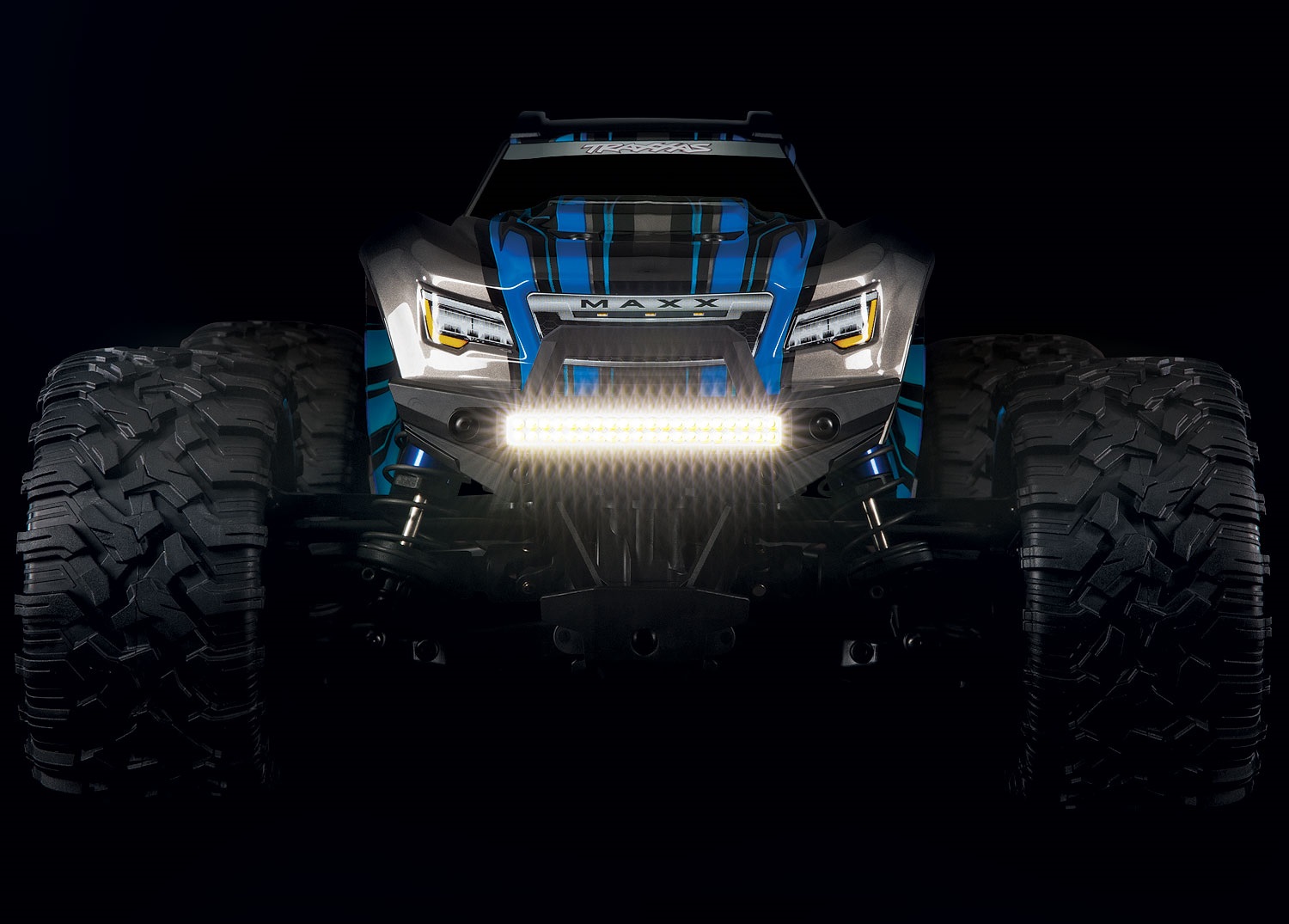 Installed high intensity light kit front