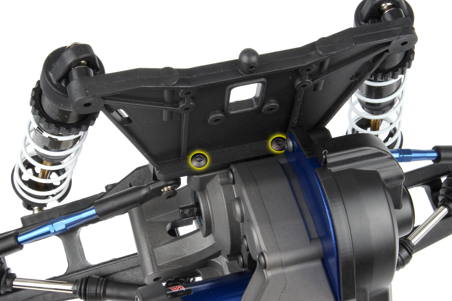 Attach the shock tower
