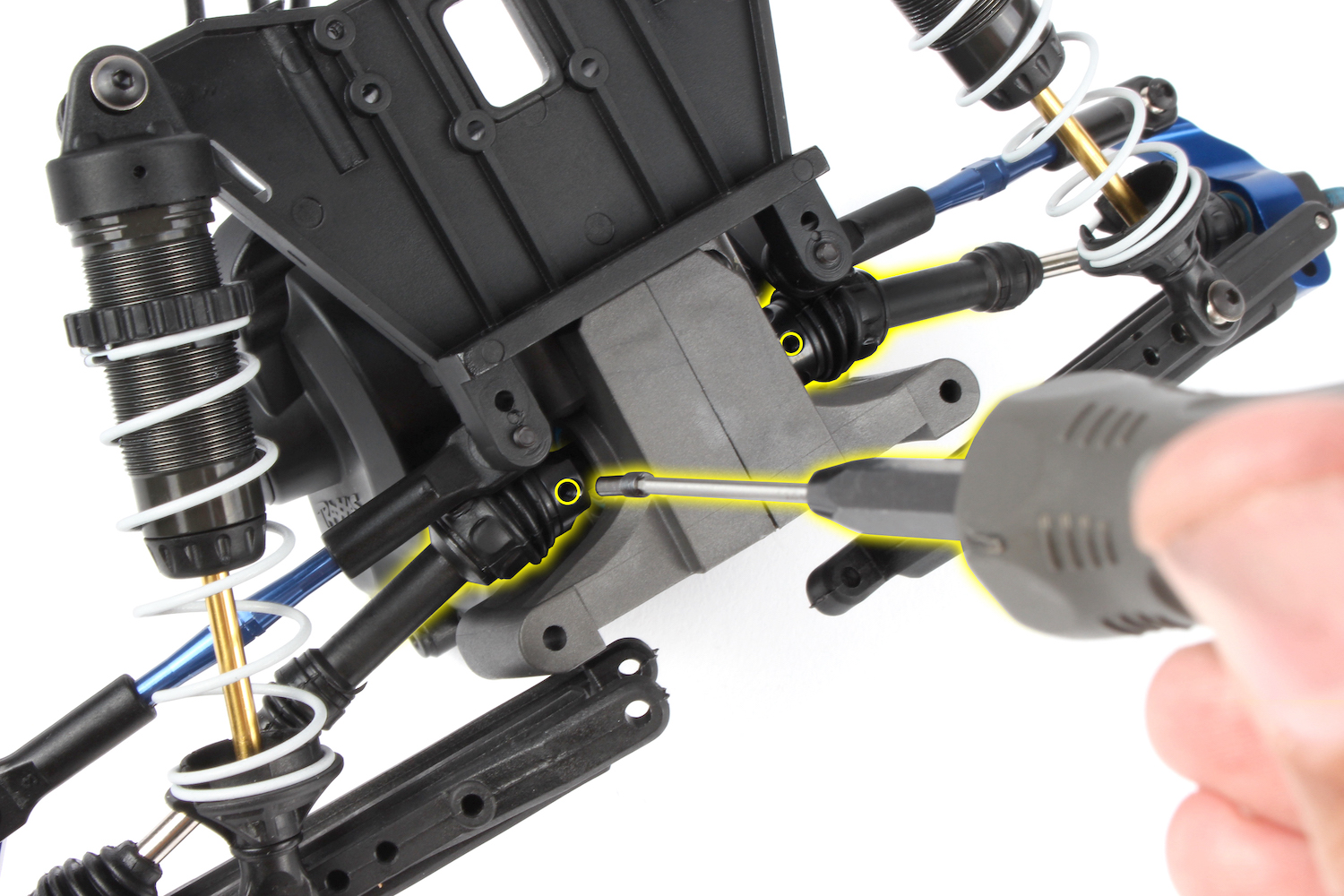 Install the driveshafts