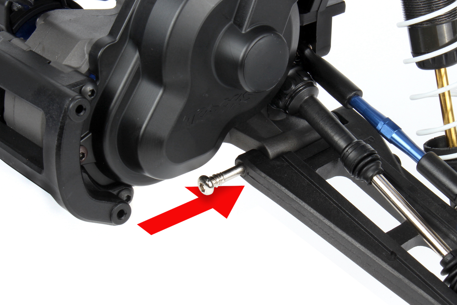Install the suspension arms