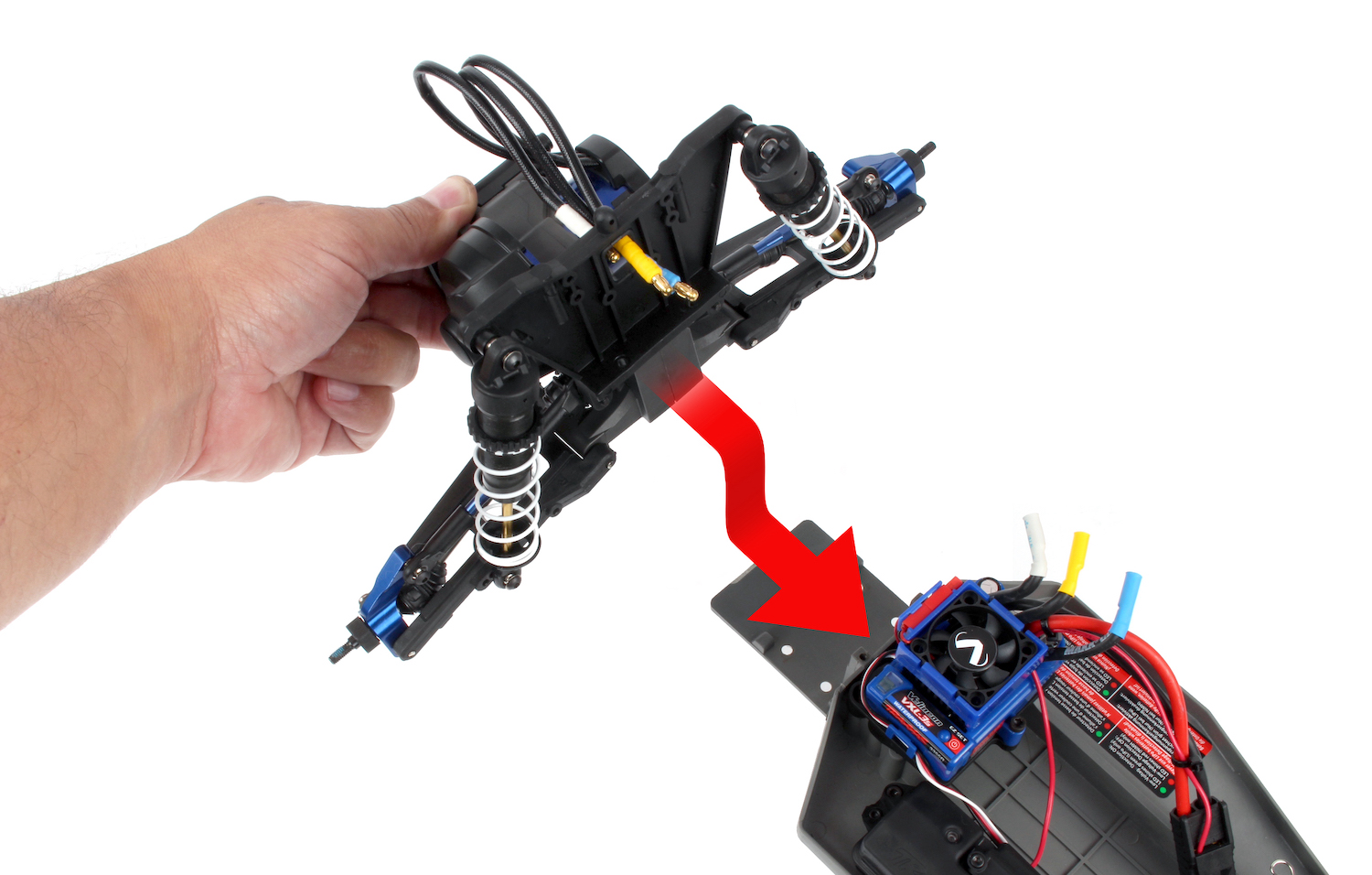 Install the transmission assembly