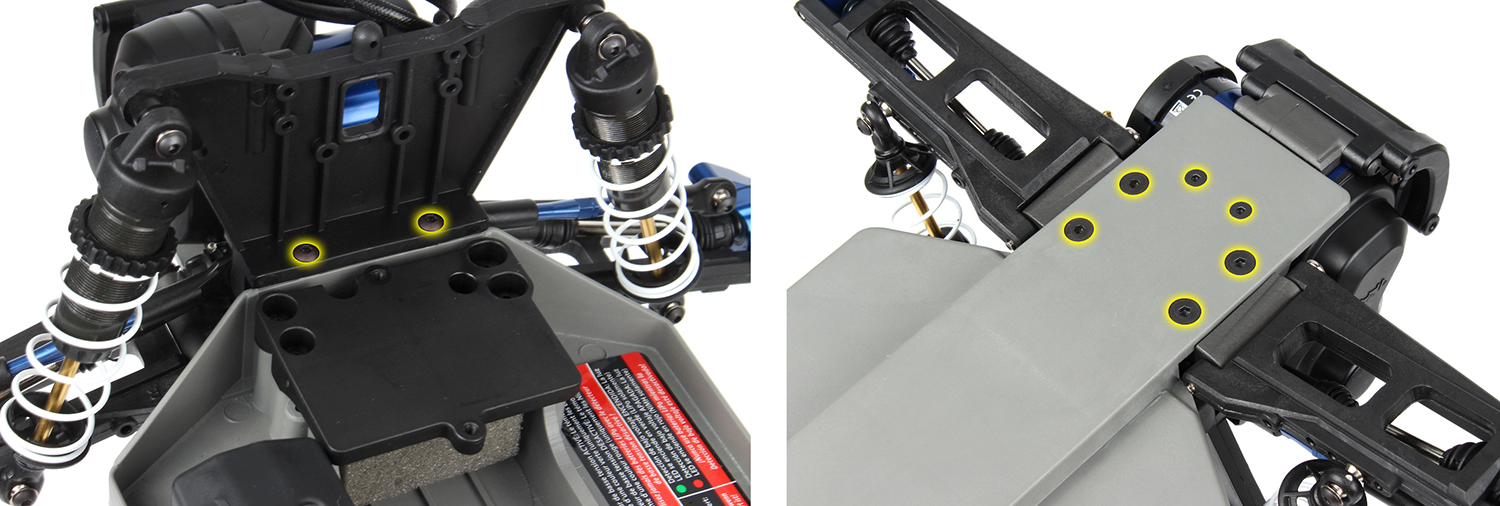 Reinstall the transmission screws
