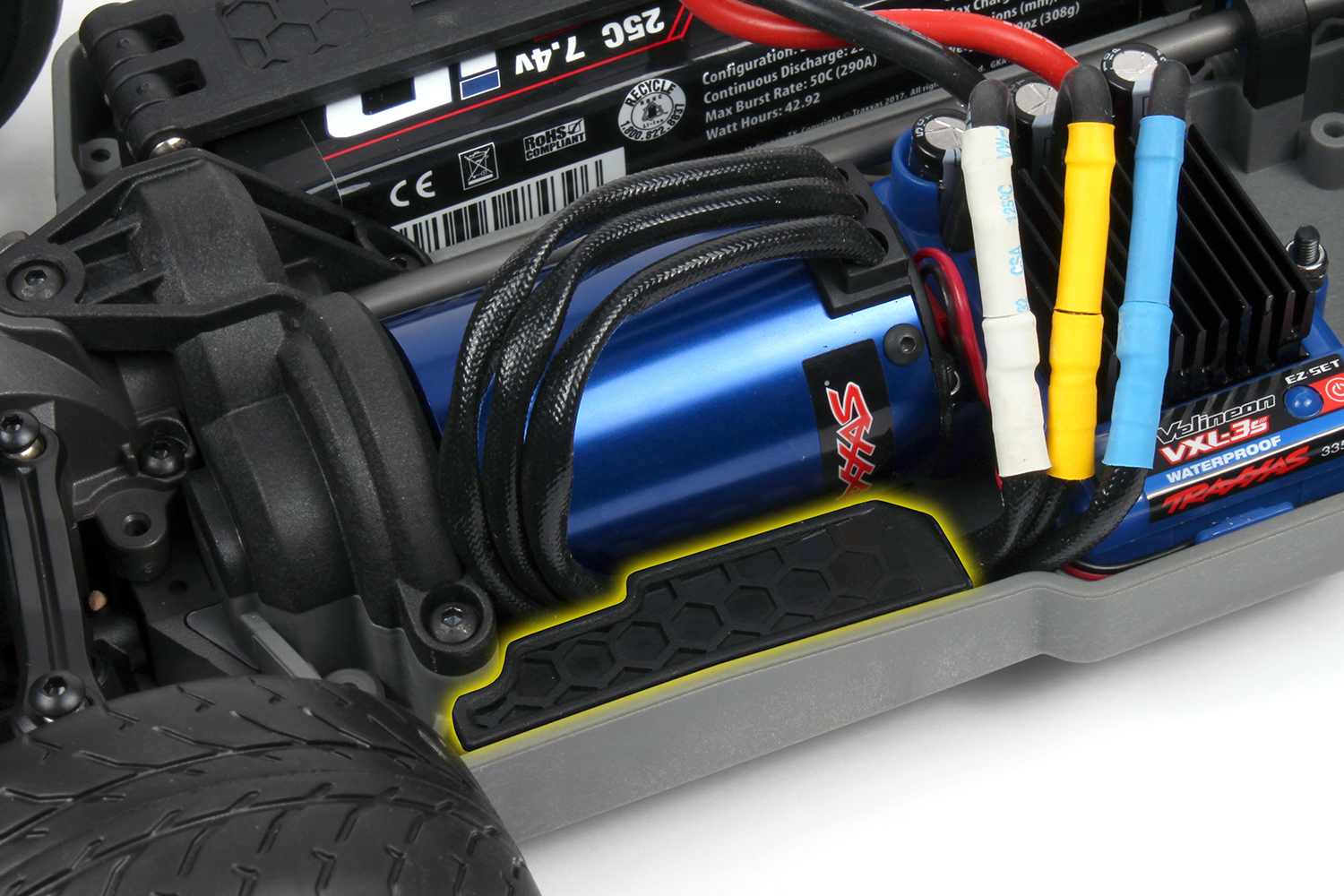 Install the wire retainer