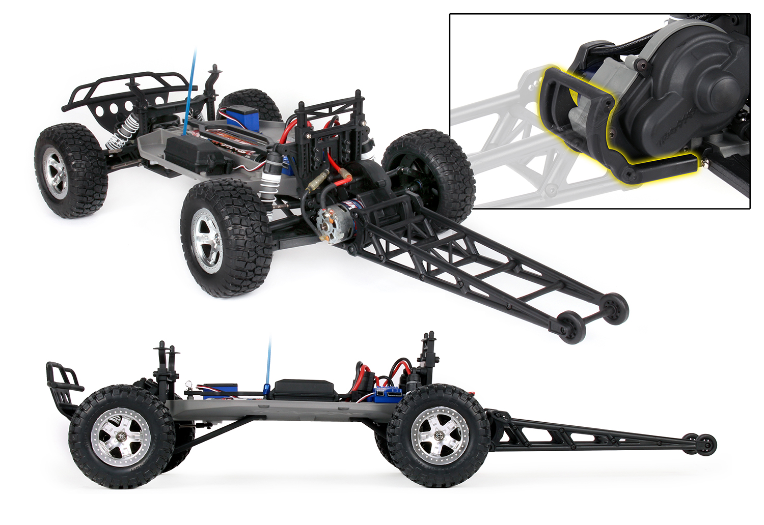 Slash drag bar