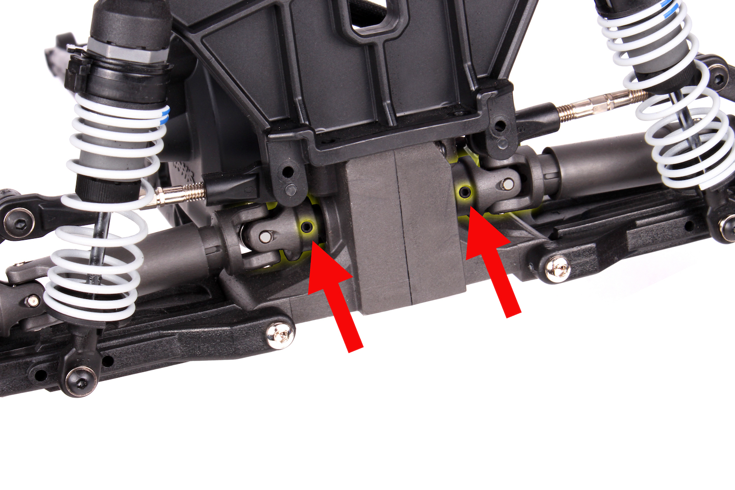 Remove the driveshafts