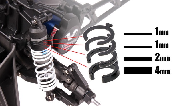 Installing preload spacers