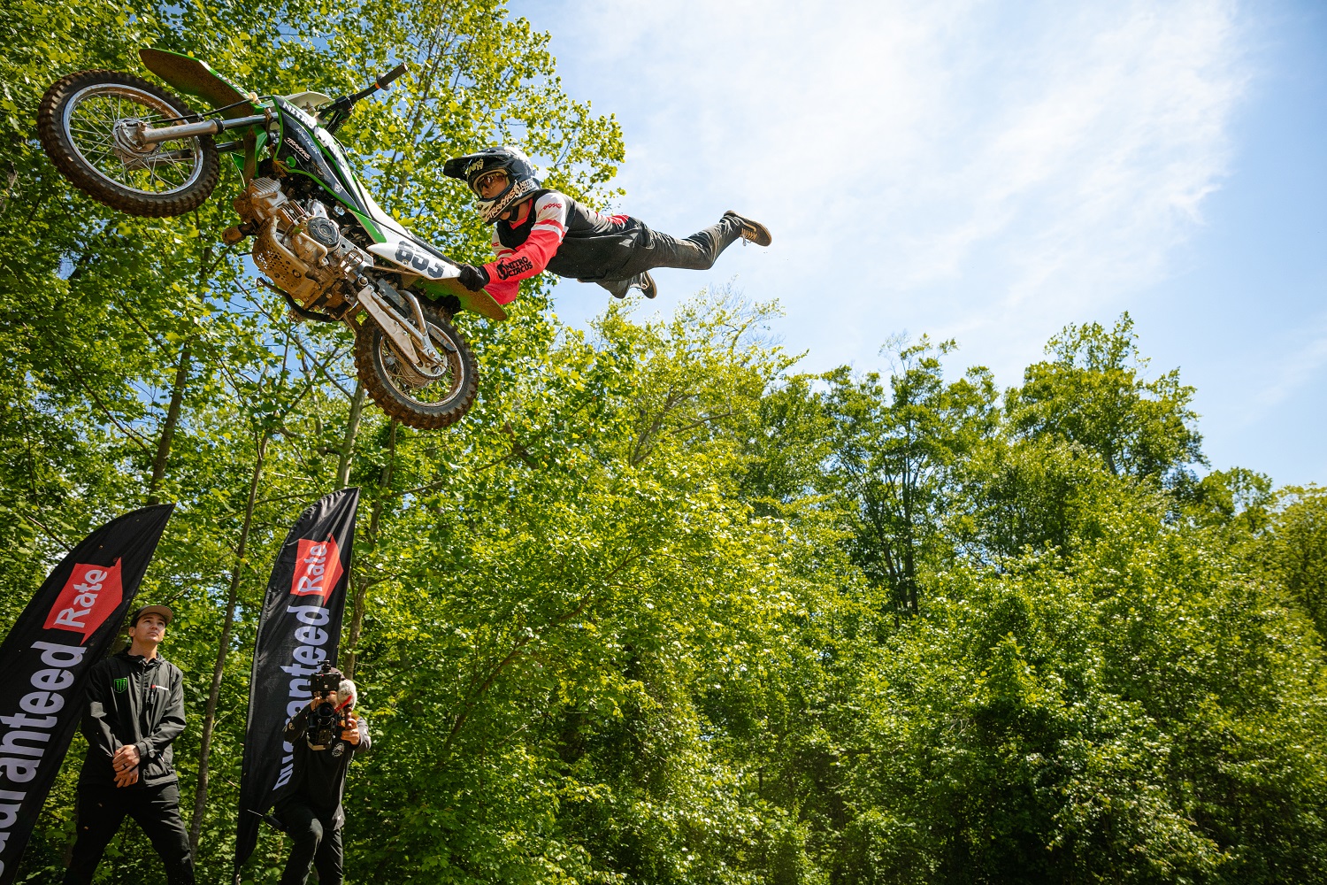 Flying like Superman