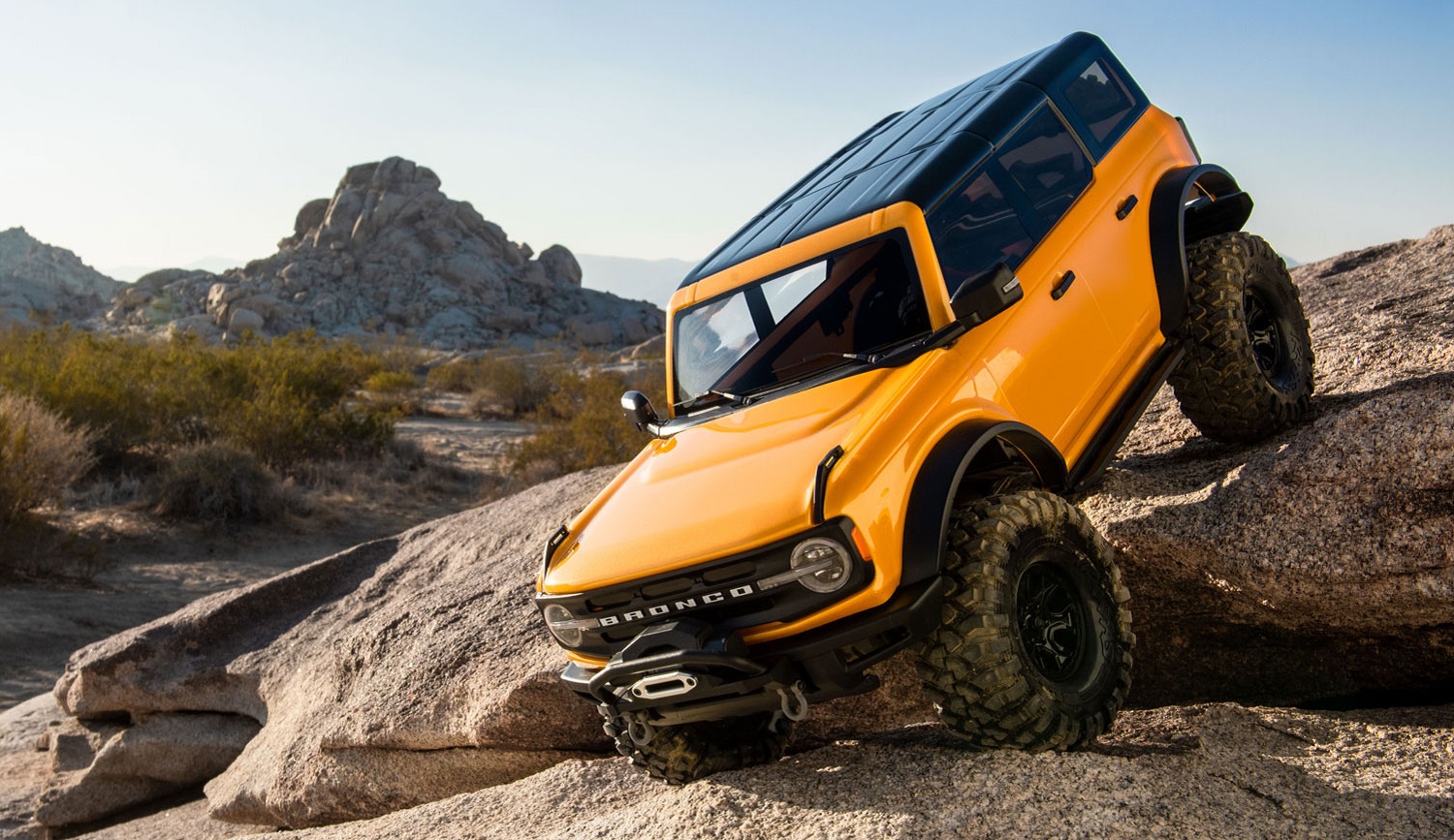 2021 Ford Bronco rocks
