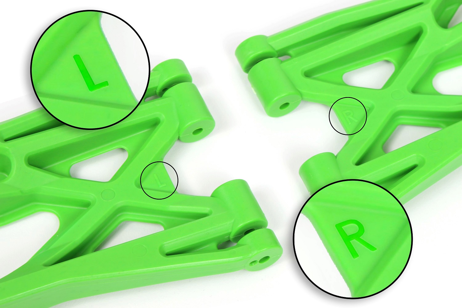 Labeled arms