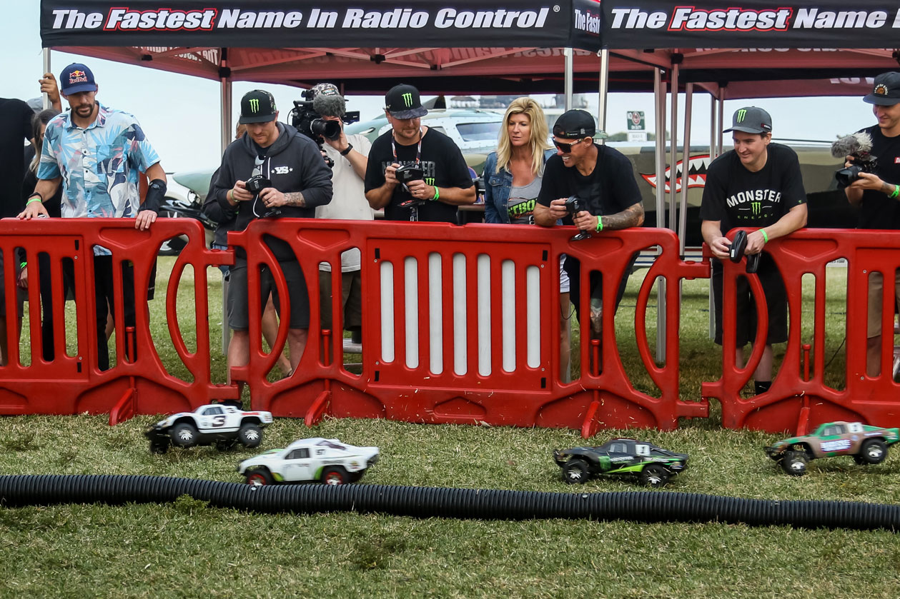 Team Monster: Kurt Busch, Brian Deegan, and Ryan Villopoto