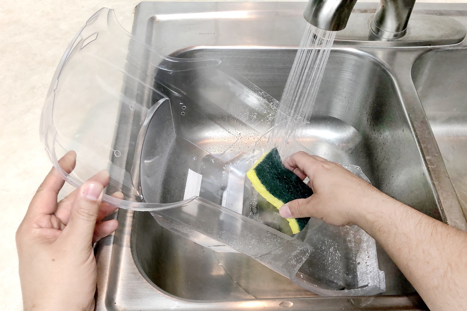 Wash the body