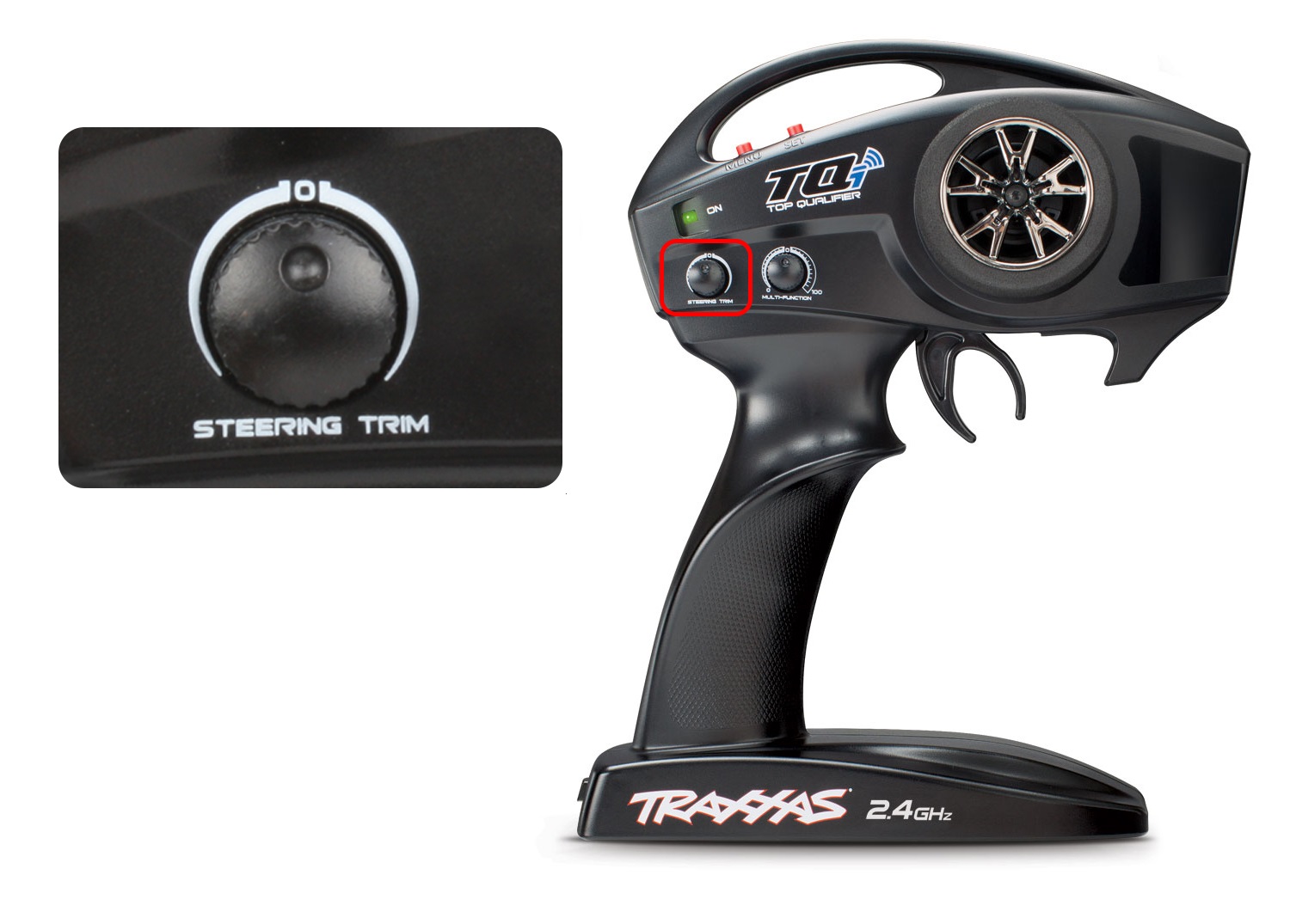 center the steering