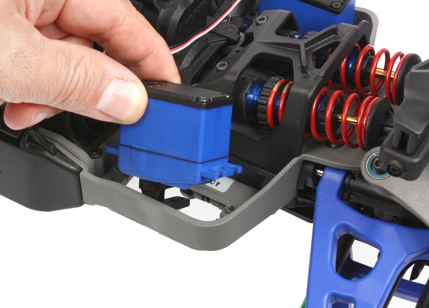 Remove the servo