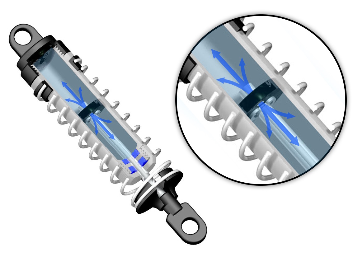 Damper cutaway