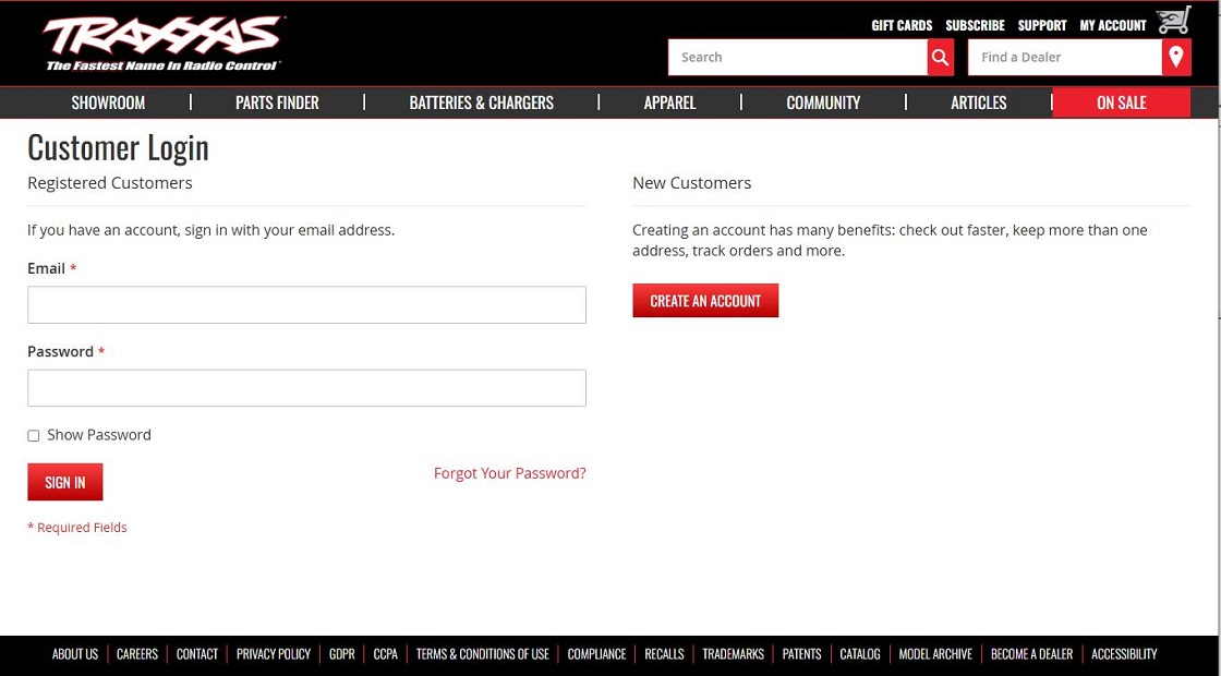 Create an Account