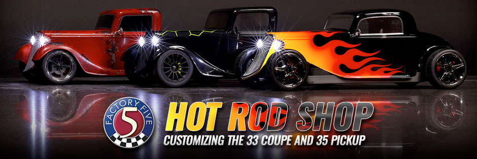 Custom Traxxas Factory Five Hot Rods