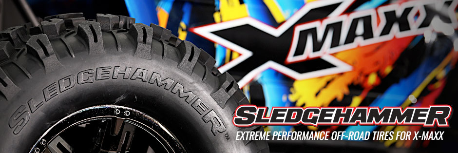 X-Maxx Sledgehammer tires