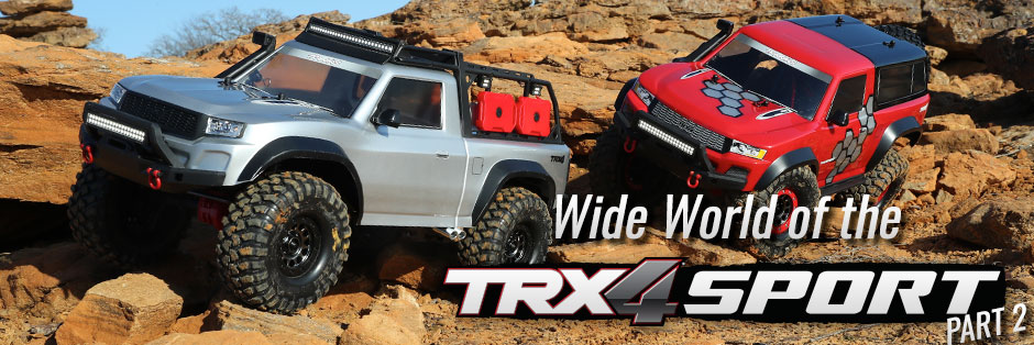TRX-4 Sport project builds