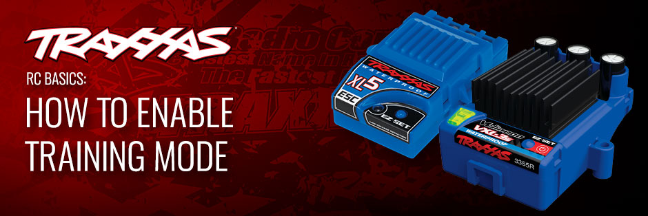How to turn on Traxxas Training Mode
