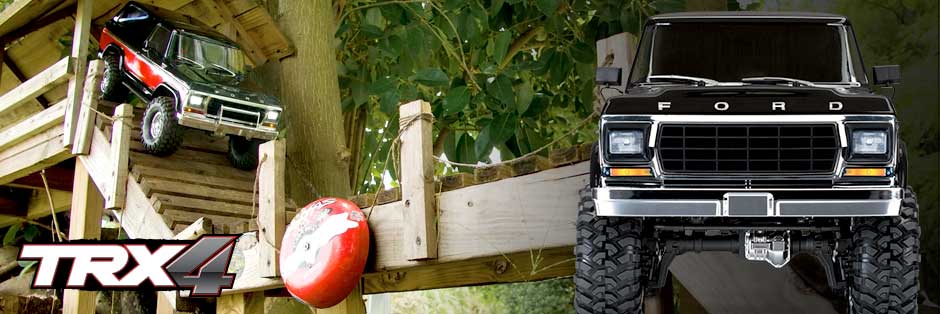 TRX-4 extreme crawling course