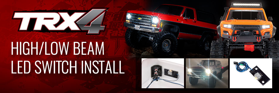 TRX-4 Light kit switch