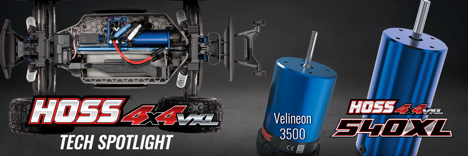 Hoss 540XL brushless motor
