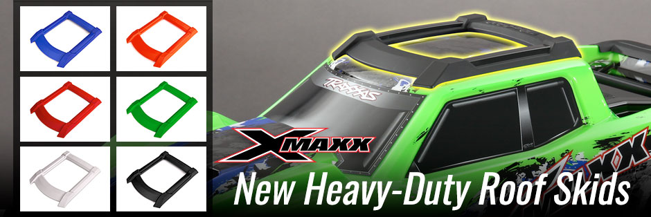 New X-Maxx Roof Skids
