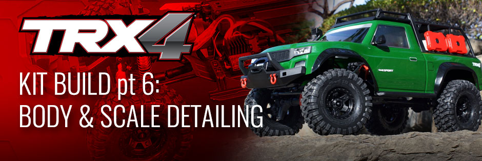 TRX-4 kit build part 6