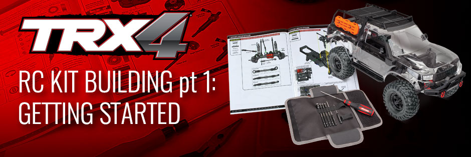 TRX-4 kit build part 1