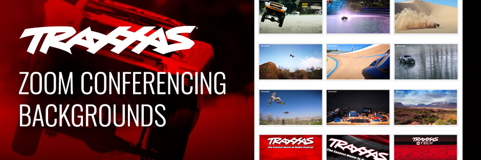 Traxxas Zoom Video Conference Backgrounds