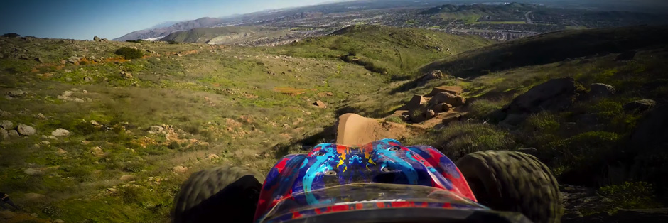 Rustler 4X4 Big Drop video