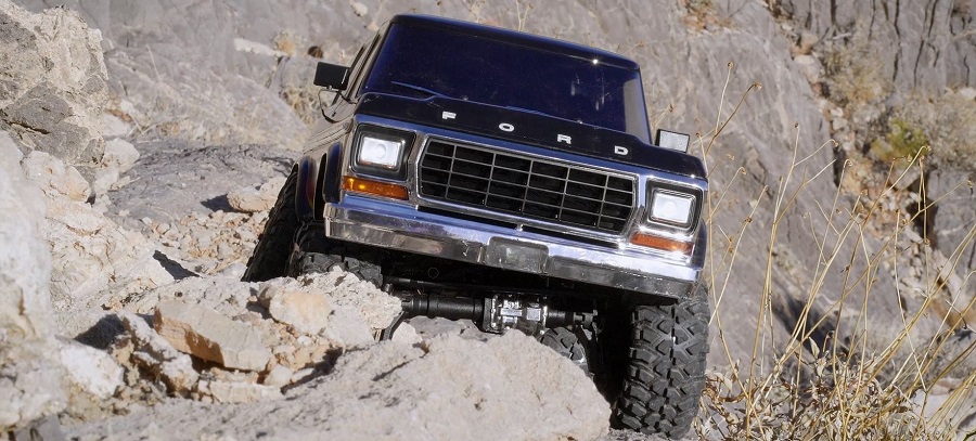 TRX-4 Ford Bronco hill climb