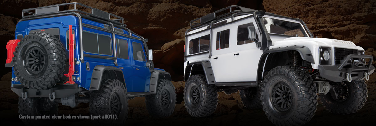 Traxxas TRX4 Defender Bodies