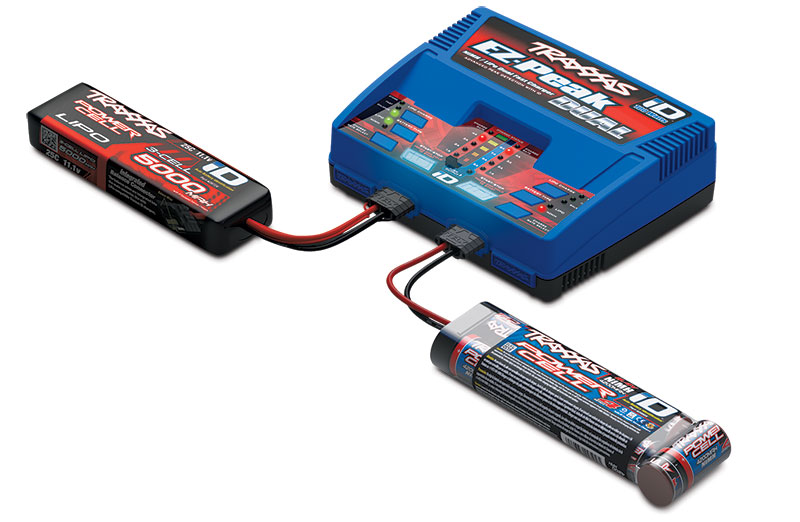 Charge two Traxxas iD batteries simultaneously!