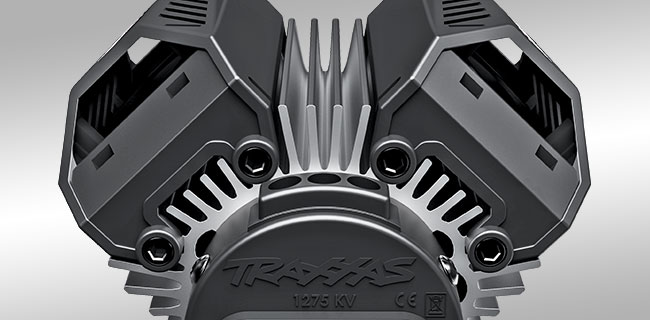 Aluminum Heatsink with Dual Fans