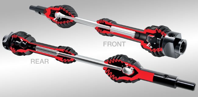 Steel CV Driveshafts