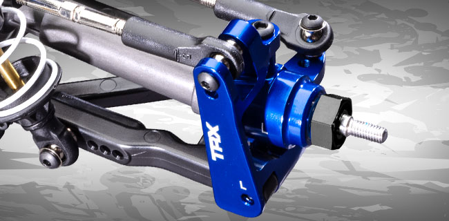 Aluminum Caster and Steering Blocks