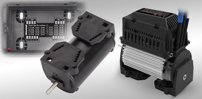 Rock-Solid Motor Mount with Dual Cooling Fans