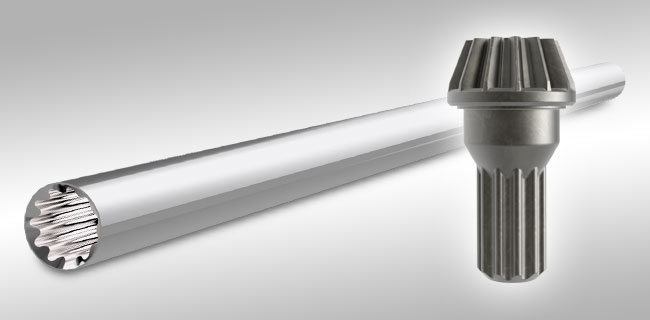 Aluminum Splined Driveshaft
