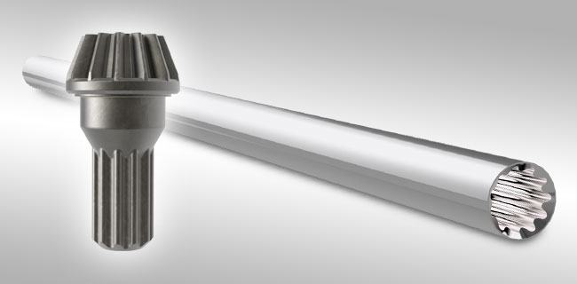 Aluminum Splined Driveshaft