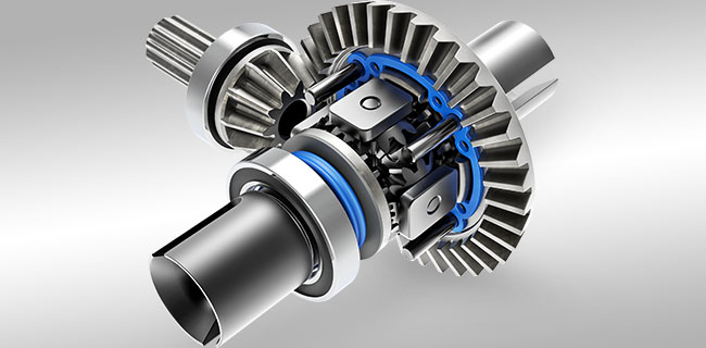 Sealed 4-Gear Differentials