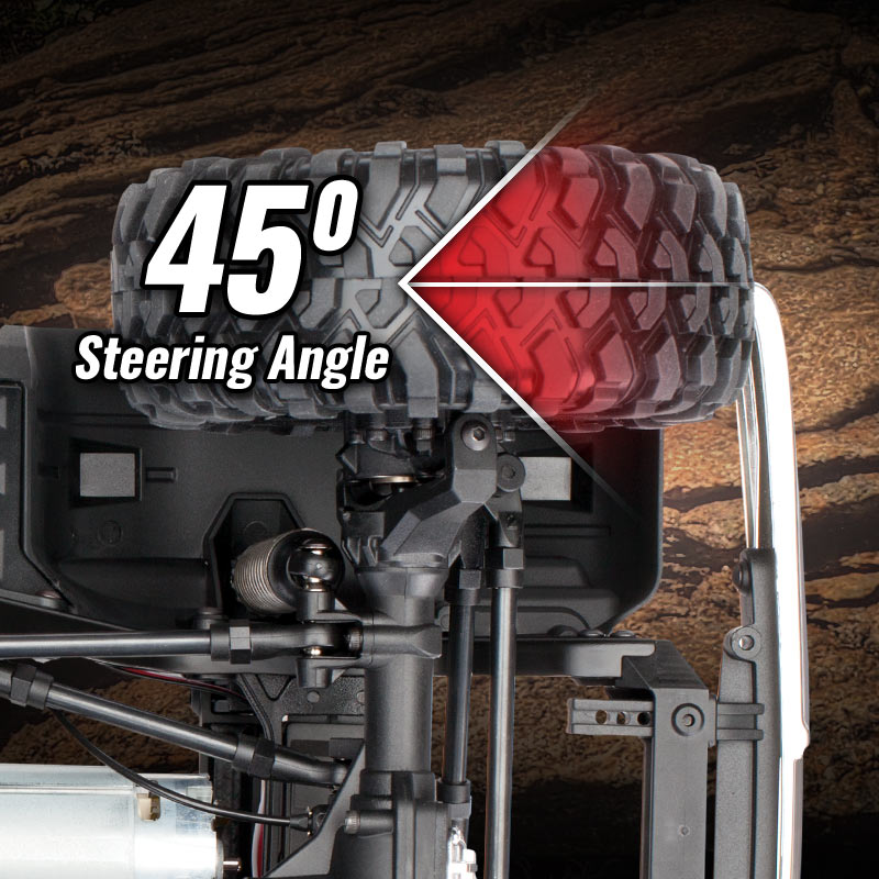 45-Degree Steering Angle