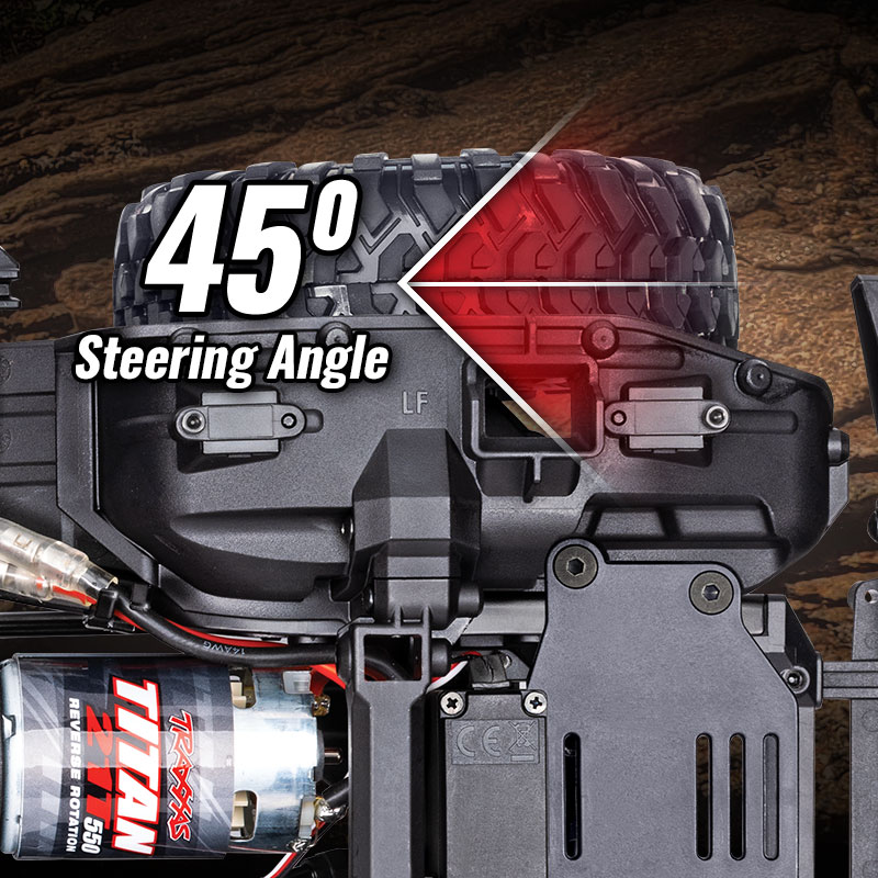 45-Degree Steering Angle