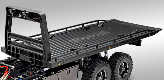 Detailed Tow Truck Bed