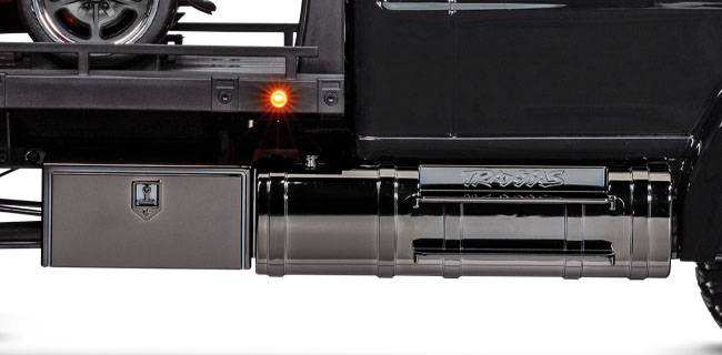 Realistic Black Chrome Details