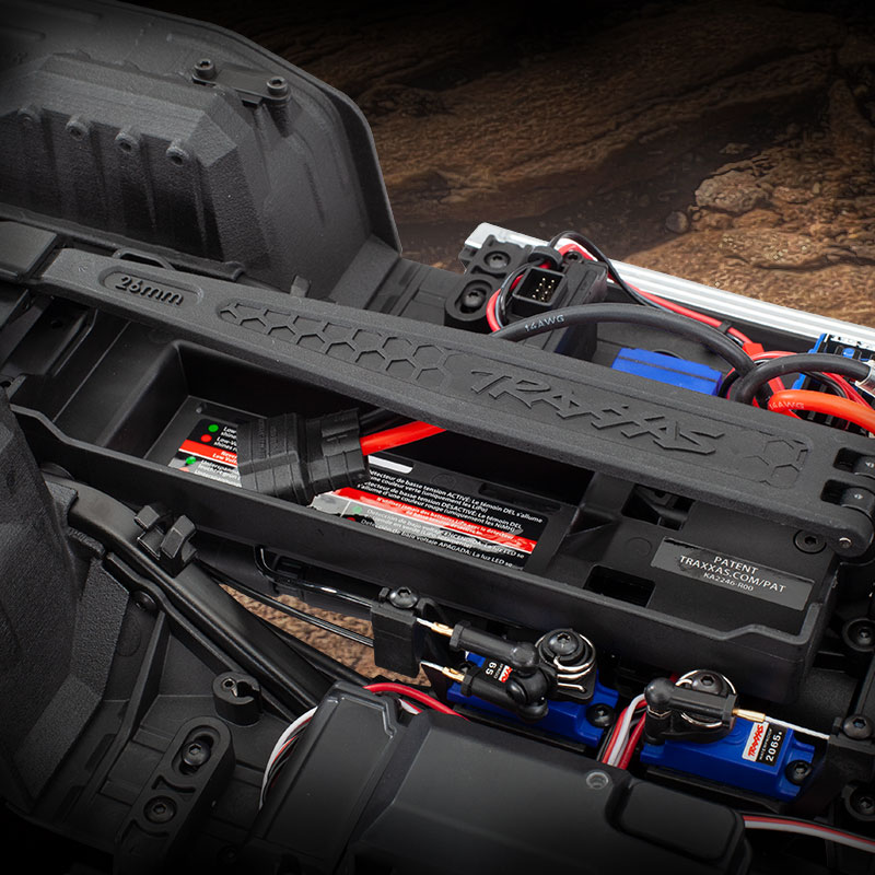 Dual-Fit Battery Tray