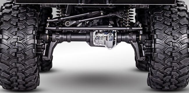 Raised Center Driveshafts and Suspension Links