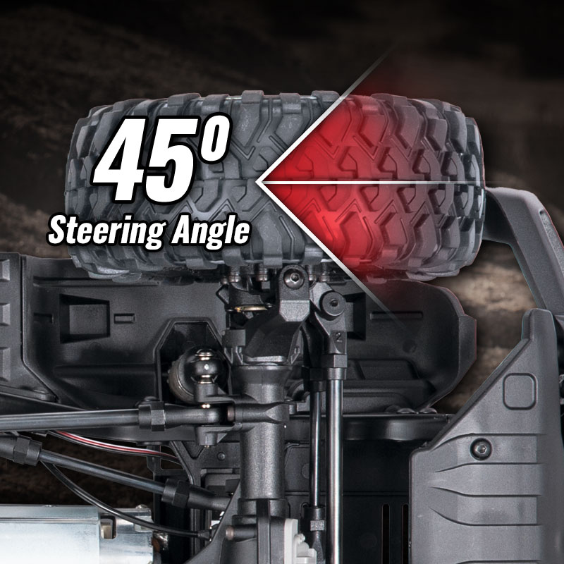 45-Degree Steering Angle