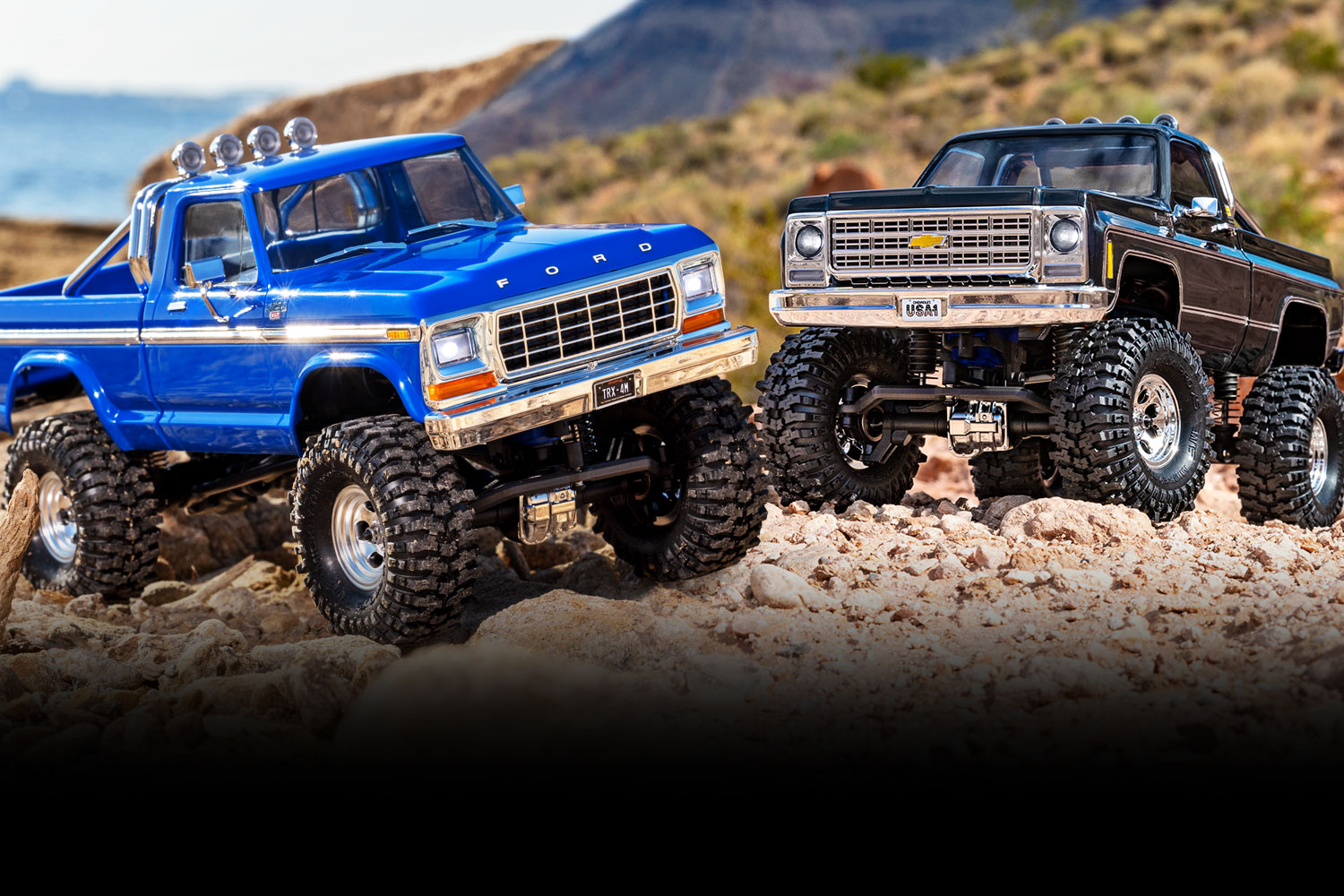 TRX-4M Ford F-150 & Chevrolet K10 High Trail Edition