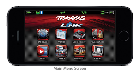 Main Menu Screen
